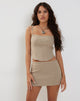 Image of Mashika Corset Top in Stone Tailoring