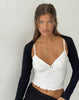 Image of Mia Ballet Cami Top in Ivory