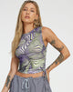 image of Mohan Vest Top in Rave Optic