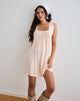 Image of Musta Sleeveless Mini Dress in Scallop Shell
