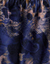 Hibiscus Paisley Dark Purple