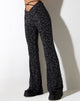 Image of Nancha Flare Trouser in Tribal Flock