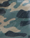 Camo Sequin Khaki Green