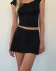 Image of Nidya A-Line Mini Skirt in Black