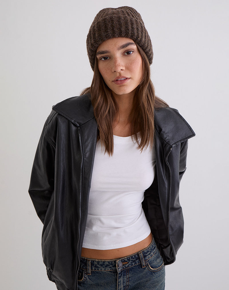 Nivo Beanie in Brown