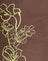 Mono Flower Flock Brown