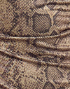 Brown Snake Print