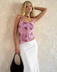 Image of Noya Top in Mesh Animal Lily Mauve