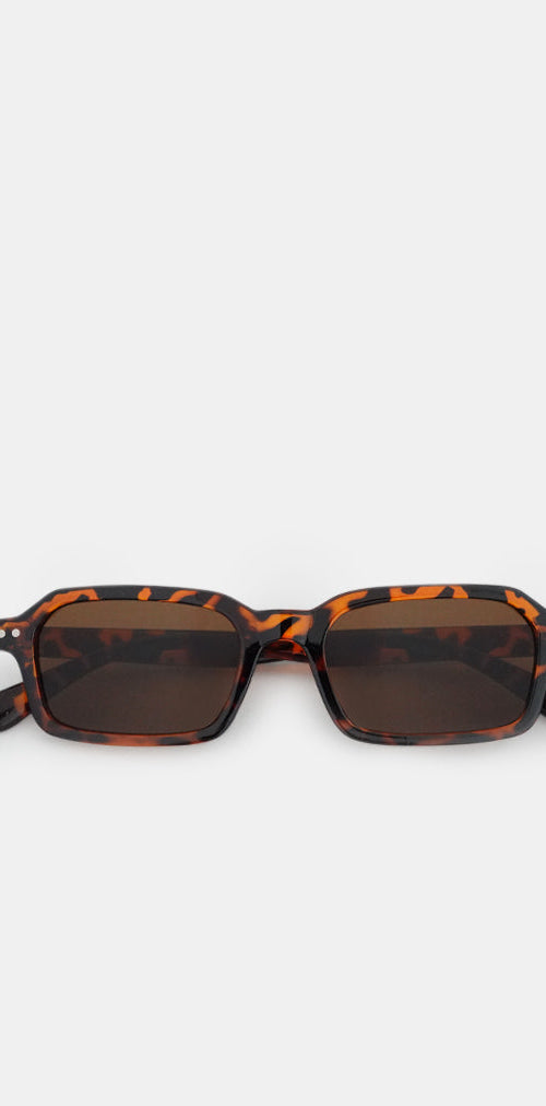 Image of Ortez Sunglasses in Opaque Tortoise Shell