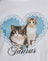 White with Taurus Motel Pet Print