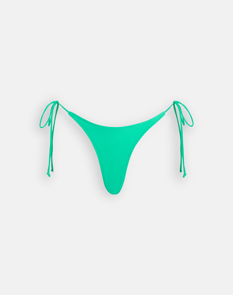 Image of Lentra Bikini Bottom in Green