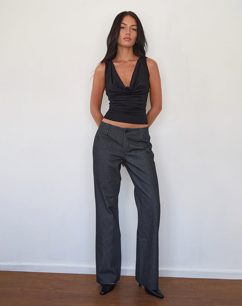 Padali Trouser in Dark Indigo