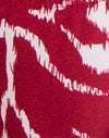 Zebra Red with Beads