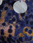 Hibiscus Paisley Dark Purple with Shells Trim
