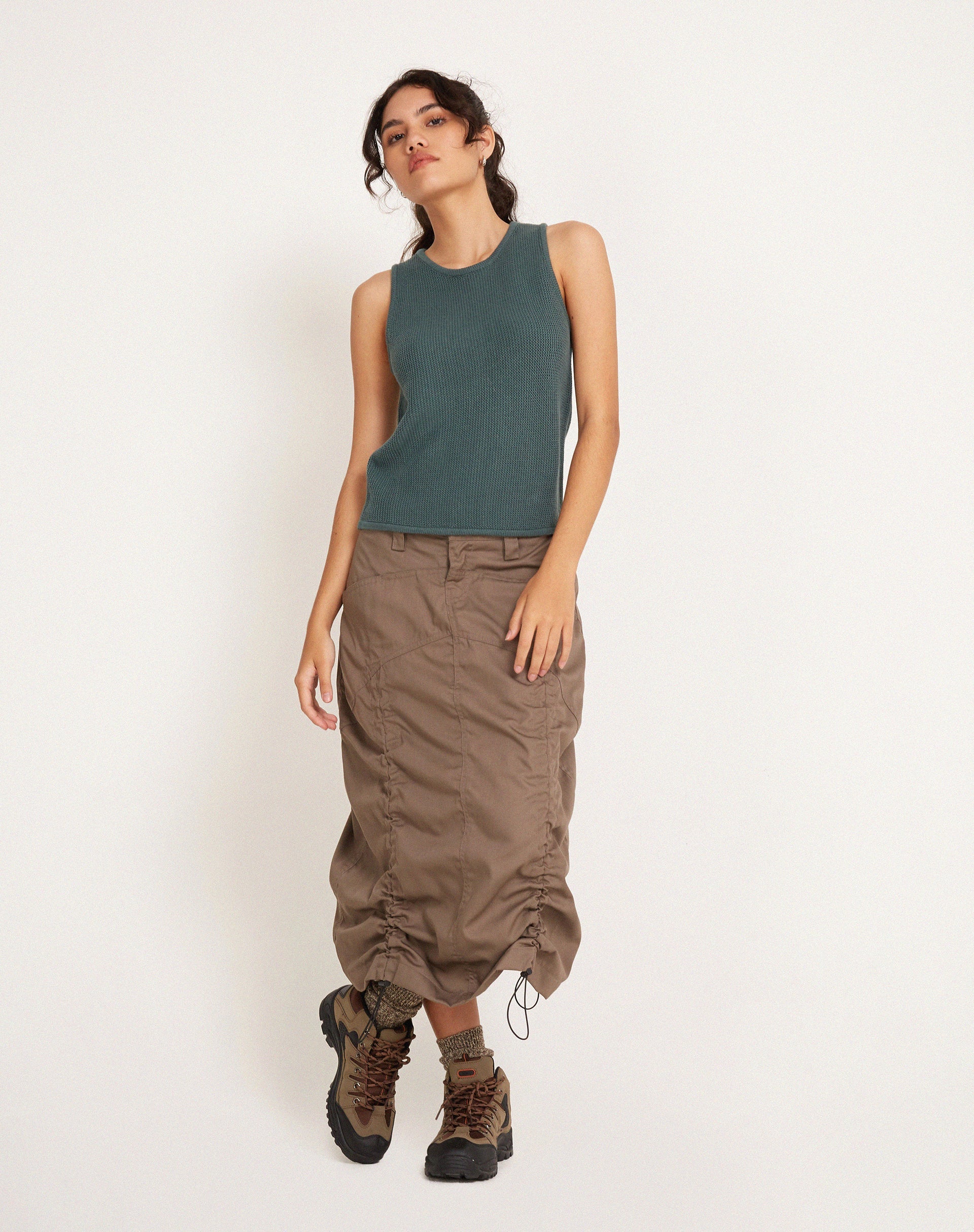 Image of Phindi Top in Khaki