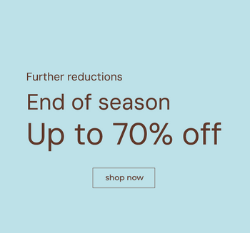 END OF SEASON SALE ~ UP TO 70% OFF