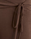 Cupro Dark Brown
