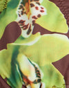 Brown with Green Dendrobium Flower