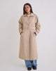 Image of Panala Trench Coat in Sand