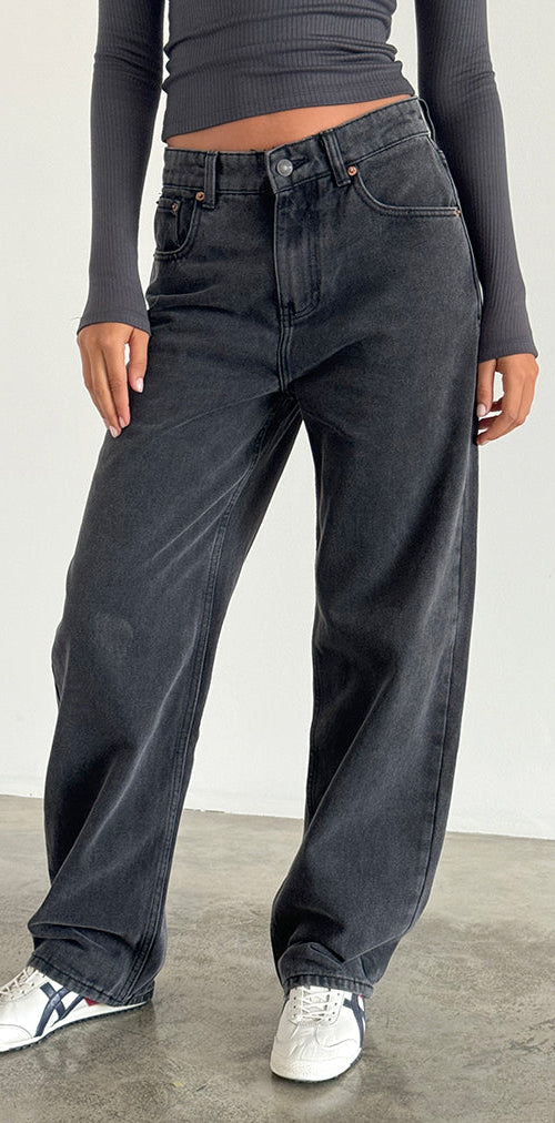 image of Parallel Jean in Black Wash