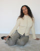 Image of Ranala High Neck Jumper in Knit Cream