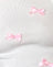 Off White with Pink Bows
