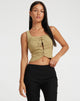 image of Rayuan Corset Top in Tan