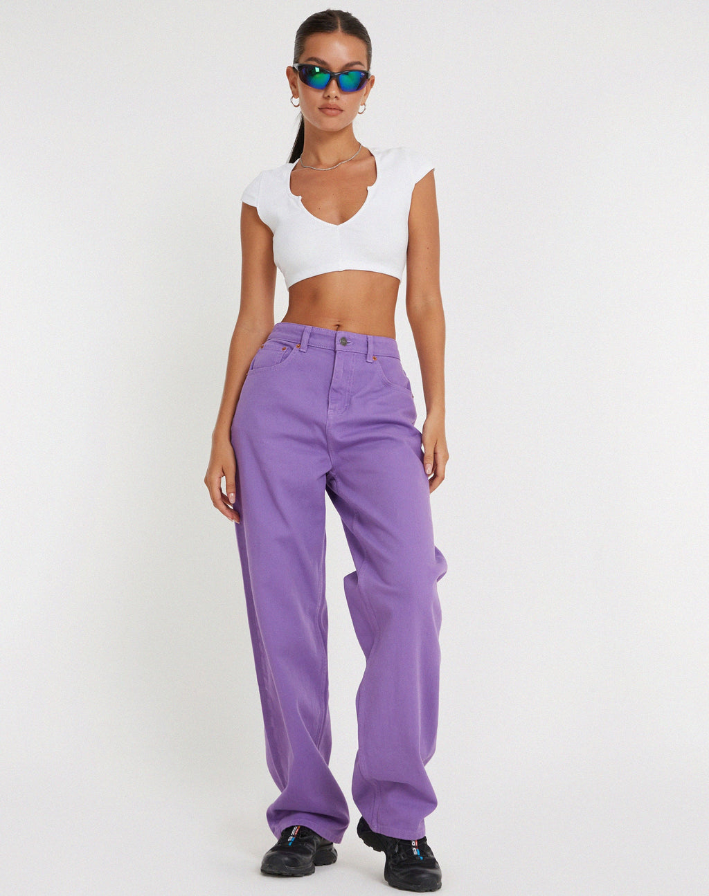 Parallel Jeans in Purple