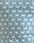 Powder Blue XO Heart Print with White Binding