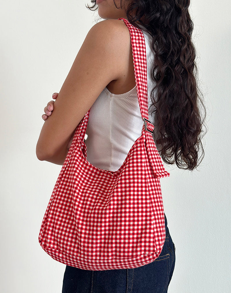 Image of Roscoe Bag in Red Gingham