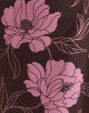 Flare Floral Pink Brown