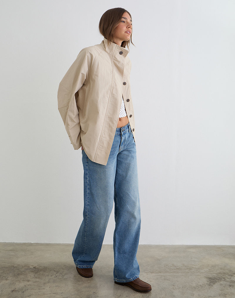 Saipul Jacket in Beige