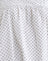 White with Black Micro Polka