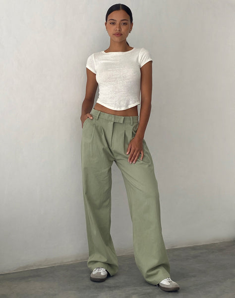 Wide Leg Fit Extra high waist Trousers with 30% discount! | ONLY®