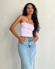 Image of Shae Bandeau Top in Soft Lilac