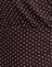 Rayon Jersey Brown with Micro Polka Print