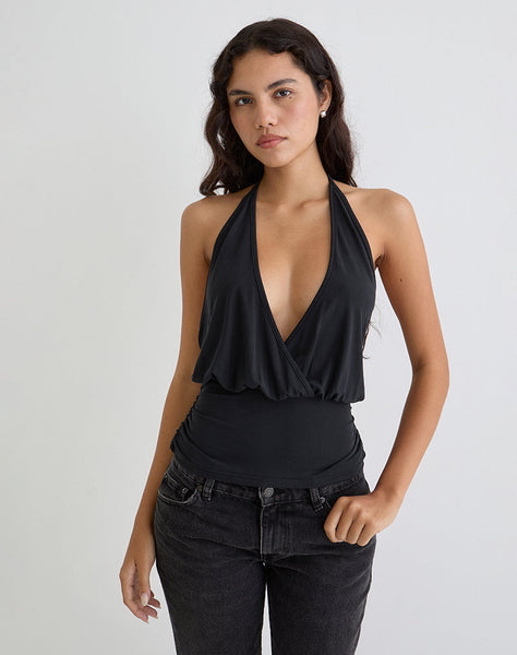 SHERLYN-HALTER-TOP-CUPRO-BLACK