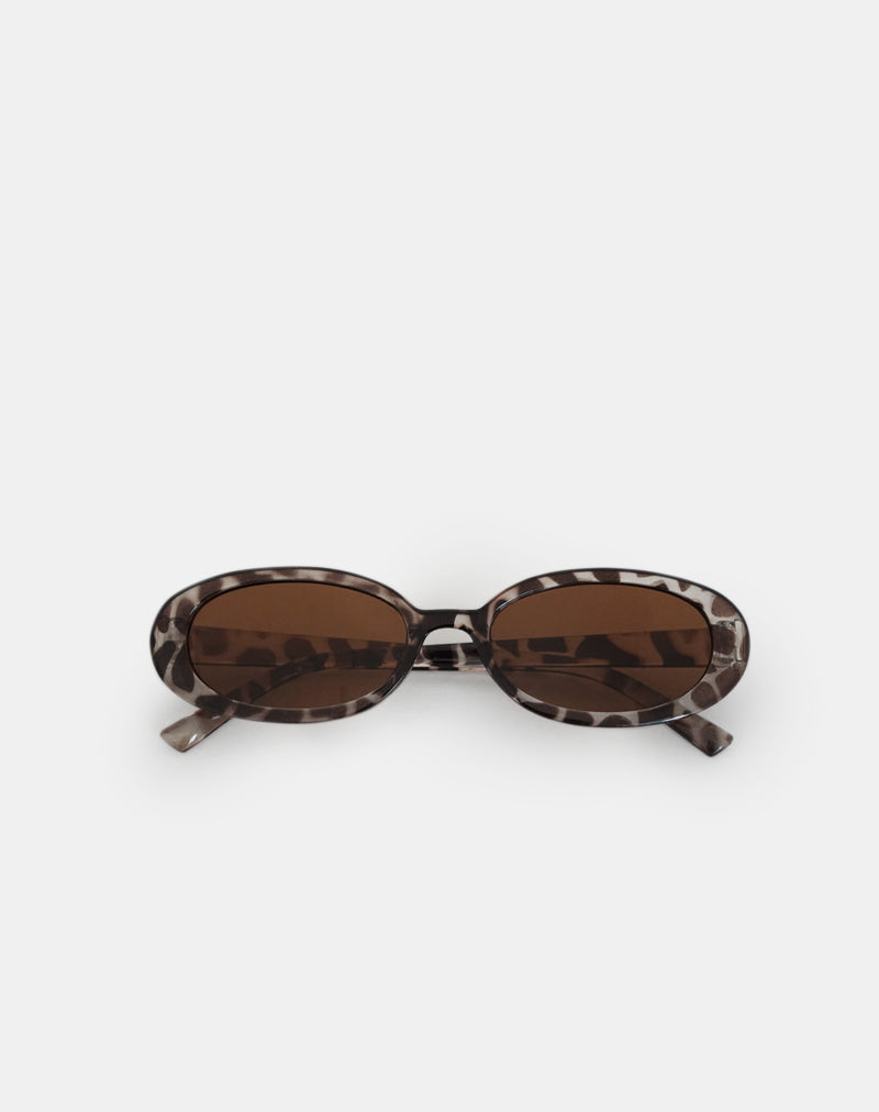 Silveta Sunglasses in Opaque Tortoise Shell