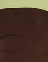  Chocolate Brown with Pistachio Binding