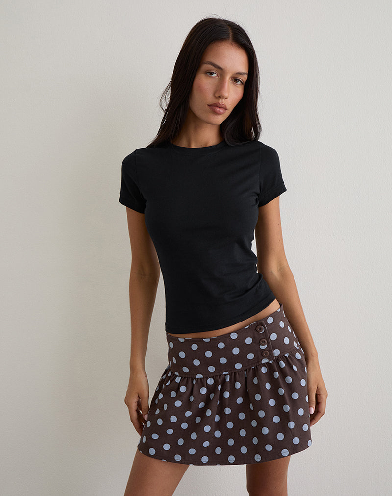 Image of Sutin Tee in Black