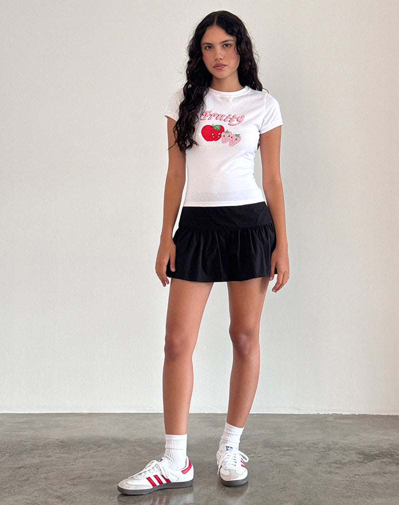 image of Sutin Tee in White Fruity