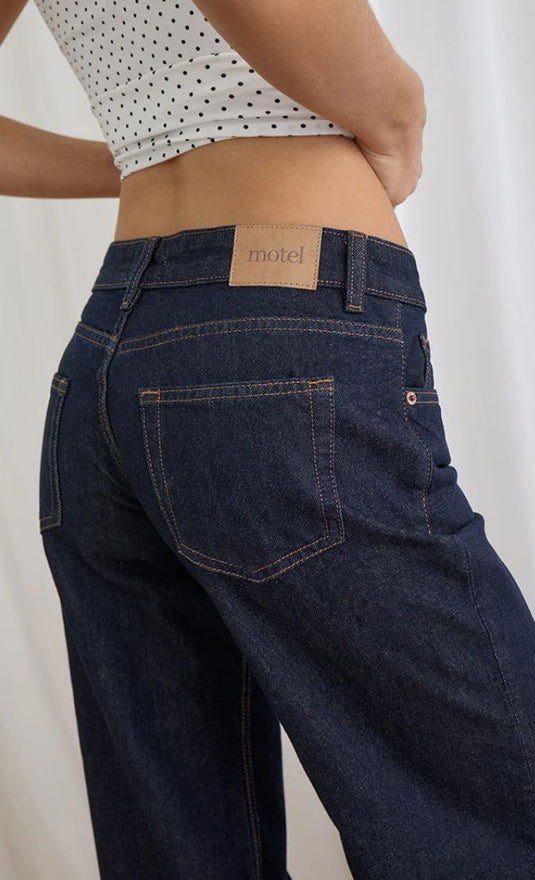 Low Rise Slouchy Flare