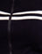 Black with White Stripe