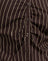 Mono Pinstripe Chocolate