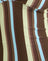 Brown and Blue Linear Stripe