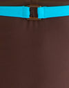 Brown with Blue Belt