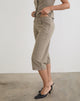 Image of Tunian Capri Trouser in Tailoring Light Taupe