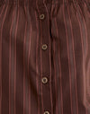 Poplin Stripe Brown
