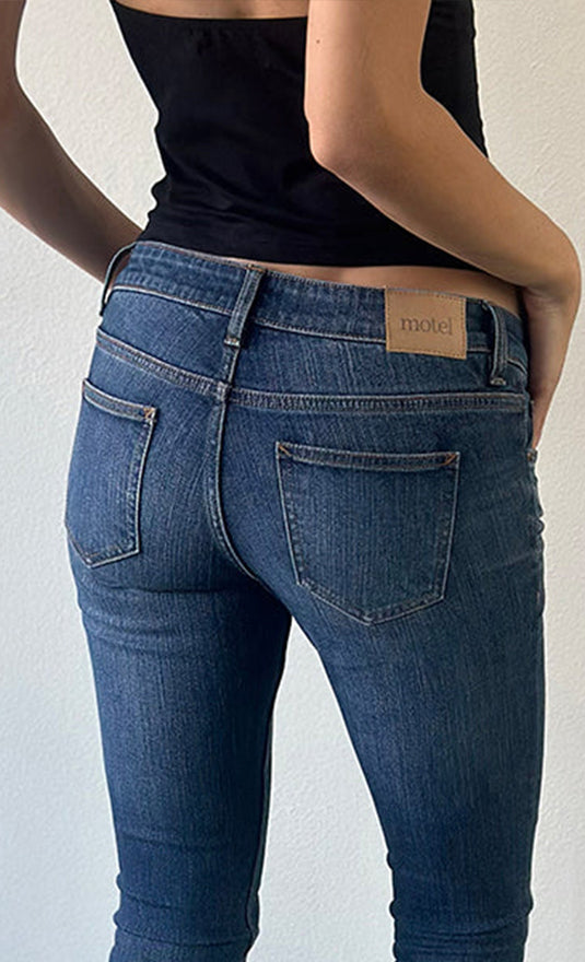 Ultra Low Rise Stretch Skinny