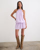 Image of Veloria Mini Dress in Lilac